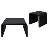 Gage Black 2-piece Coffee and End Table Set