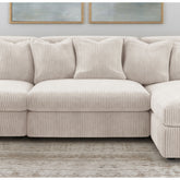 Cassidy Sand Upholstered Armless Chair