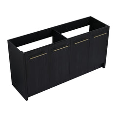 60 Inch Freestanding Bathroom Vanity (Without Top Sink)-BVB09260BCT