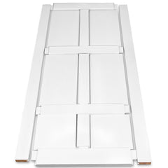 CRAZY ELF 28" x 84" Six Panel Real Primed Door Slab, DIY Panel Door, Modern Interior Barn Door, Water-proof, Anti-deformation, Pre-Drilled Ready to Assemble, Suitable for Pre-hung Door and Barn Door