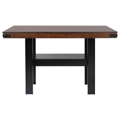 Walden Mango Oak Counter Height Dining Set