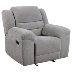 Sebring Grey Upholstered Glider Recliner Chair