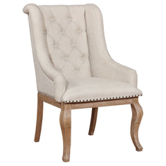 Fremont Barley Brown Upholstered Dining Chairs (Set of 2)