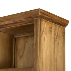 53x19x83" Cabinet Brown