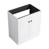 30" Freestanding Bathroom Vanity & 2 Soft-Close Cabinet Doors (KD-Packing)-Excluding Sink