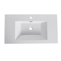 36" Bathroom Resin Sink
