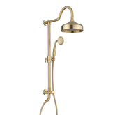 Shower Head with Handheld Shower System with 8" Rainfall Shower Head, Dual Shower Combo