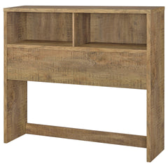 Geary Mango 3-piece Full Bedroom Set with Bookcase Headboard