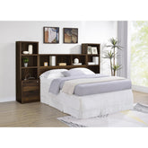 Geary Pine 3-piece Queen Bedroom Set with Bookcase Headboard
