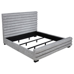 Fandango Grey Upholstered Eastern King Bed