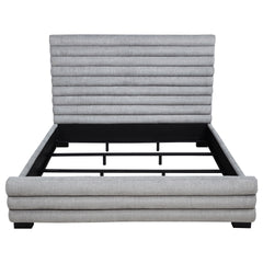 Fandango Grey Upholstered Eastern King Bed