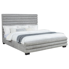 Fandango Grey Upholstered Eastern King Bed