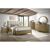 Menlo Natural Pine 5-piece Queen Bedroom Set