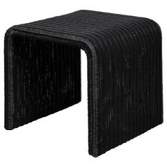Gage Black Square End Table
