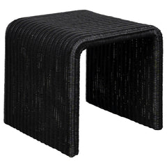 Gage Black Square End Table