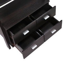 Shasta Cappuccino 5-Shelf Storage Ladder Bookshelf