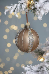 D3" Christmas Ball Ornaments, Glass Decorative Hanging Ball Christmas Tree Ornaments for Holiday Party Decorations, Set of 12