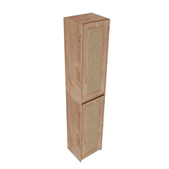 24" Bathroom Side Cabinet,Soft Close Doors,Float Mounting Design,(KD-Packing)