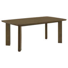 Crispin Brown 7-piece Rectangular Wood Dining Room Table Set