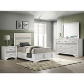 Annie White 4-piece Twin Bedroom Set