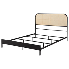 Kenneth Black Radio Weave Queen Bed