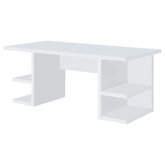 Hannah White 4-Shelf Writing Desk