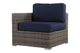 Wicker R L Sectional