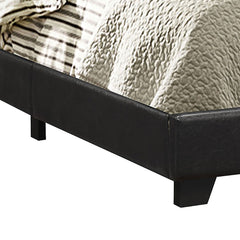 Warwick Black Upholstered Panel Eastern King Bed