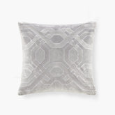 Square Decor Pillow Silver 18x18"
