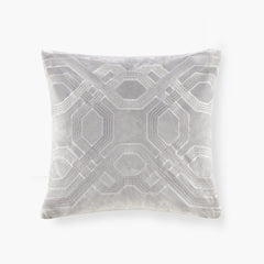 Square Decor Pillow Silver 18x18"