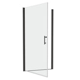 1 3/8" adjustment,universal pivot shower door, open outside, with 1/4" tempered glass finish 3272