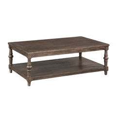 Middleton 48 inch Coffee Table, No Assembly Required, Vintage Hazel Finish