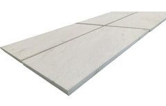 12x24 White Marble,natural marble, for wall, FS textured finished, 3D fluted marble, natural stone, genuine marble, real marble, 1 box 4 pcs