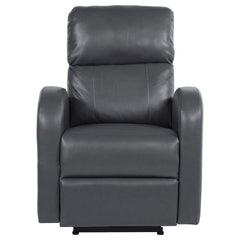 Meglia Grey Upholstered Power Recliner Chair
