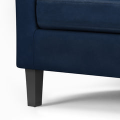 Austin - Tub Chair - Distressed Dark Blue