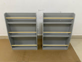 3 Tier Kids Book Shelf,Kids Book Rack, Helps Keep Bedrooms, Playrooms, and Classrooms Organized, Gray