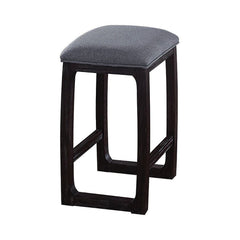 Weathered Espresso and Grey Counter Height Stool