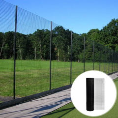 24 inch×100 ft Black Vinyl Coated Hardware Cloth, 21 Gauge 1/4 inch Black PVC Hardware Cloth, Black Welded Wire Fence Supports Poultry-Netting Cage-Home Improvement and Chicken Coop