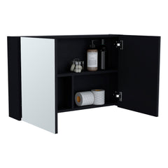 Medicine Cabinet Mansfield, Bathroom, Black