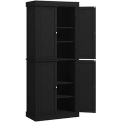 Nordic style Kitchen Cabinet,Freestanding Food Pantry Cabinet,Pantry Storage Cabinet with Doors and Shelves