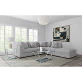 Lafayette Grey 5-piece Upholstered Sectional Sofa