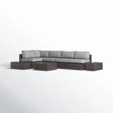 Fully Assembled 4-Seat Rattan Wicker Patio Conversation Set with Cushions