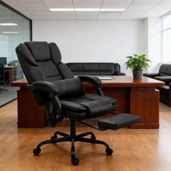 Faux Leather Massage Desk Chair,Office Chair,Reclining Chair