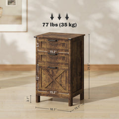 Office Storage Cabinet,Vertical File Cabinet with 3 Drawers,For Home and Office