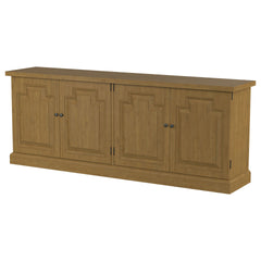 Allende Rustic Honey 4-door Sideboard