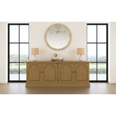 Allende Rustic Honey 4-door Sideboard