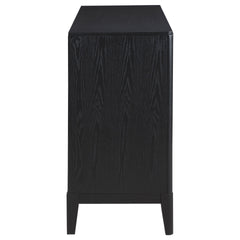 Mason Black 2-drawer Sideboard