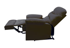 Black Recliner with Pillow Top Arm