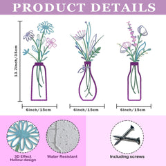 Metal Wall Decor Set (Set of 3)