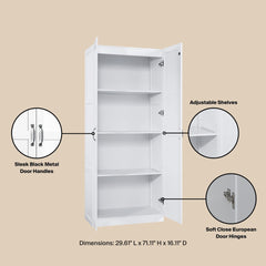 Bookcase in White